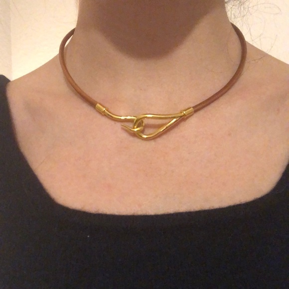 Hermès Jumbo Double Tour bracelet/choker - Picture 1 of 8